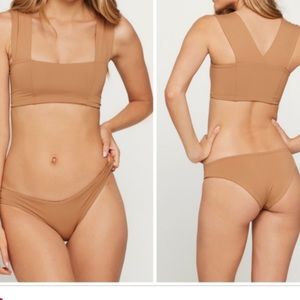 Lspace “sandy” bikini bottoms